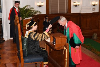 Conferment of Degree of Doctor of Social Sciences <i>honoris causa</i> upon Professor Andrew Michael SPENCE