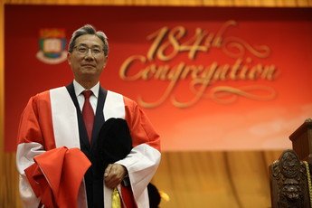 Conferment of the degree of Doctor of Science <i>honoris causa</i> Professor John LEONG Chi Yan