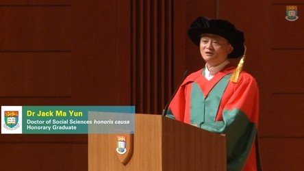 Speech by Dr Jack MA Yun and Closing of the Congregation
