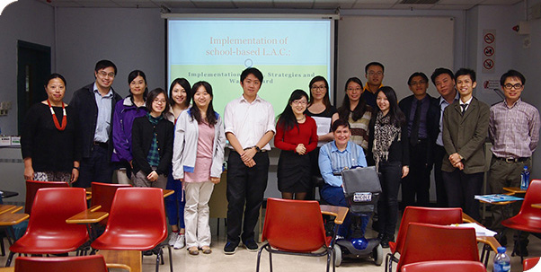 Participants in the LAC course, along with course tutors Nicole Tavares and Dr Simon Chan who developed the materials alongside Professor Angel Lin.