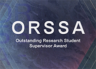 Outstanding Research Student Supervisor Award