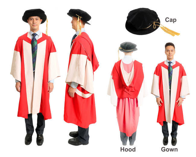 Academic Dress for Doctor of Science (DSc)