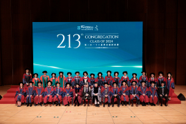 Photo highlights of the 213th Congregation (2024)