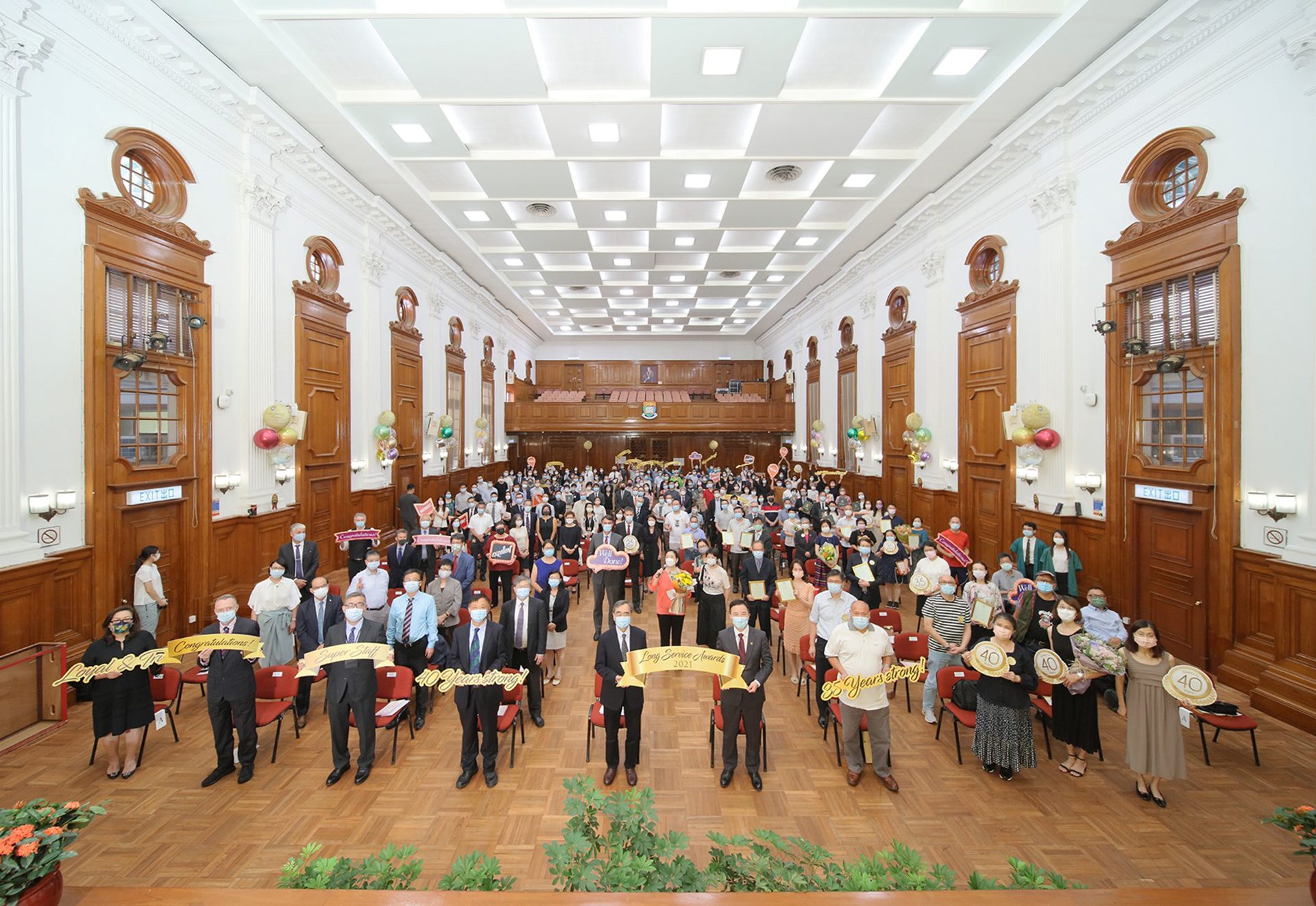 Revisit the happy moments of the Long Service Awards Presentation Ceremony 2021