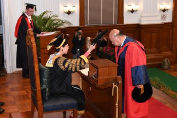 Conferment of degree of Doctor of Laws <i>honoris causa</i> upon the Honourable Chief Justice Geoffrey MA Tao Li