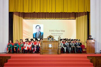 Conferment of Degree of Doctor of Science <i>honoris causa</i> upon Professor YANG Chen Ning <i>in absentia</i>