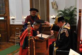 Conferment of the degree of Doctor of Social Sciences <i>honoris causa</i> upon Dr John CHAN Cho Chak