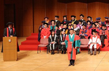 Conferment of the degree of Doctor of Social Sciences <i>honoris causa</i> upon Dr Jack MA