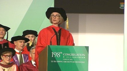 Speech by Professor Jennifer DOUDNA and Closing of the Congregation