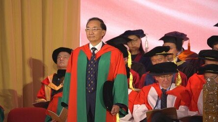 Conferment of Honorary Degree upon Dr Colin LAM