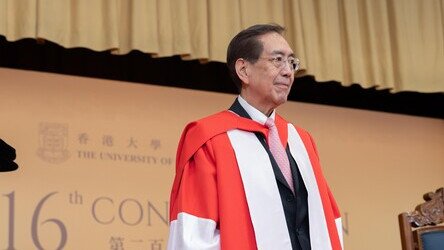 頒授名譽博士學位予李國章教授