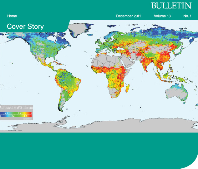 Map shows global threats to Human Water Security