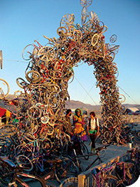 The Art of Recycling, Burning Man Festival 2007.